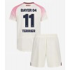 Bayer Leverkusen Martin Terrier #11 Borta Kläder Barn 2025-26 Kortärmad (+ Korta byxor)